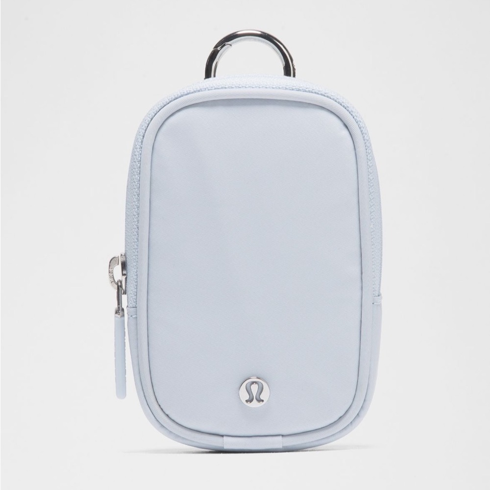 Lululemon Athletica Light Blue Key & Card Holder